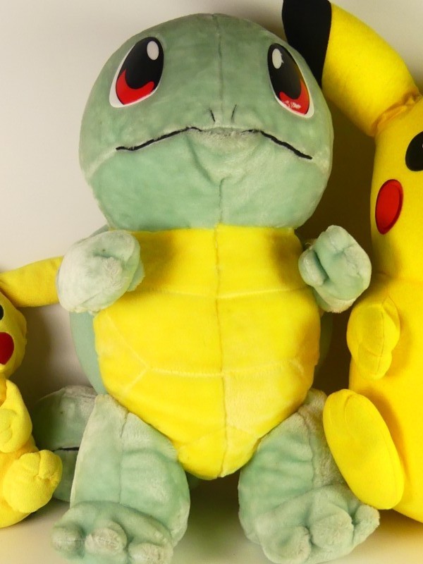 Pokémon knuffels Pikachu & Squirtle - Gotta catch 'em All