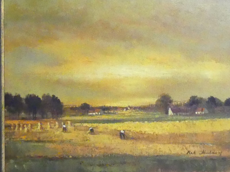 Schilderij op doek Landschap - gesigneerd