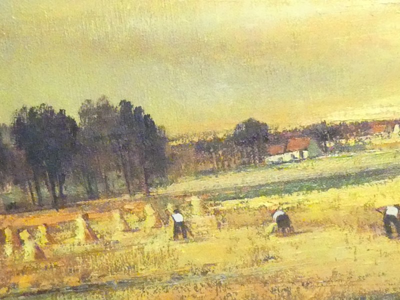 Schilderij op doek Landschap - gesigneerd