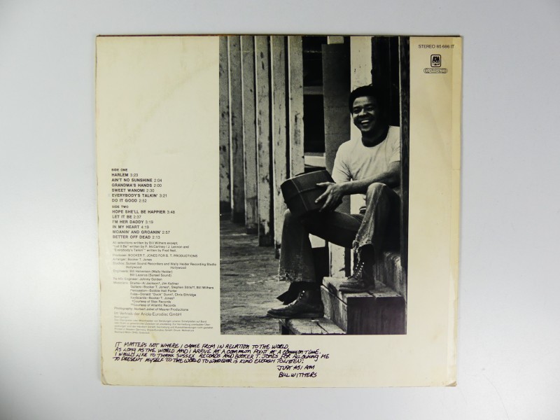 LP Just As I Am - Bill Withers