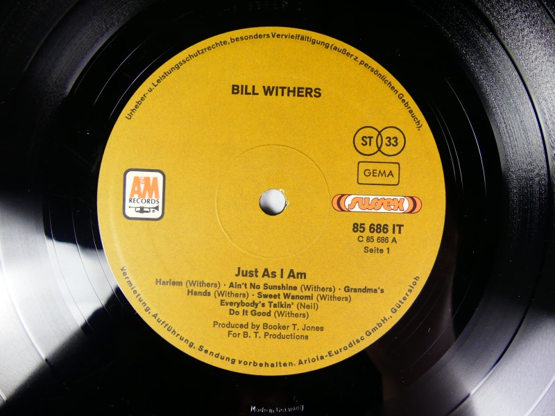 LP Just As I Am - Bill Withers