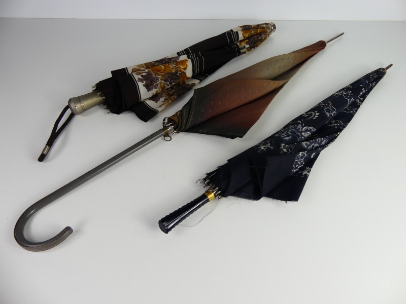 Lot Vintage Paraplu en Parasol