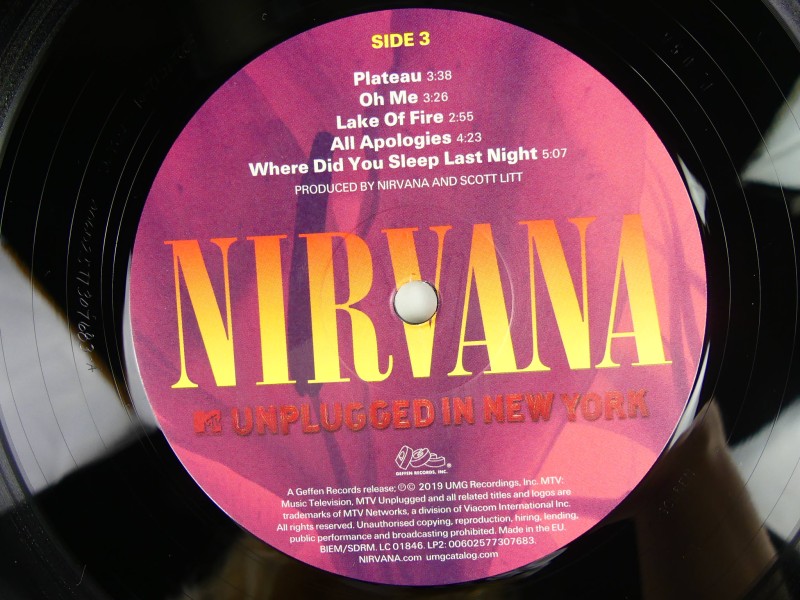 Nirvana - MTV Unplugged In New York vinyl