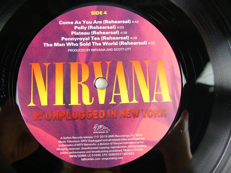 Nirvana - MTV Unplugged In New York vinyl