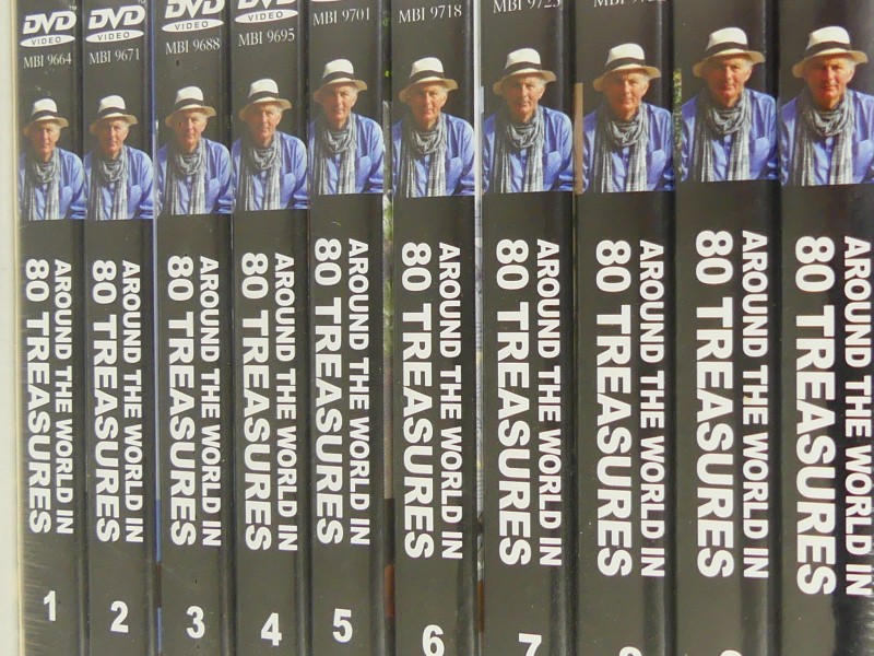 DVD box Around the world in 80 treasures 2005