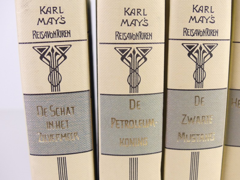 Lot Karl May's Reisavonturen - 14 boeken