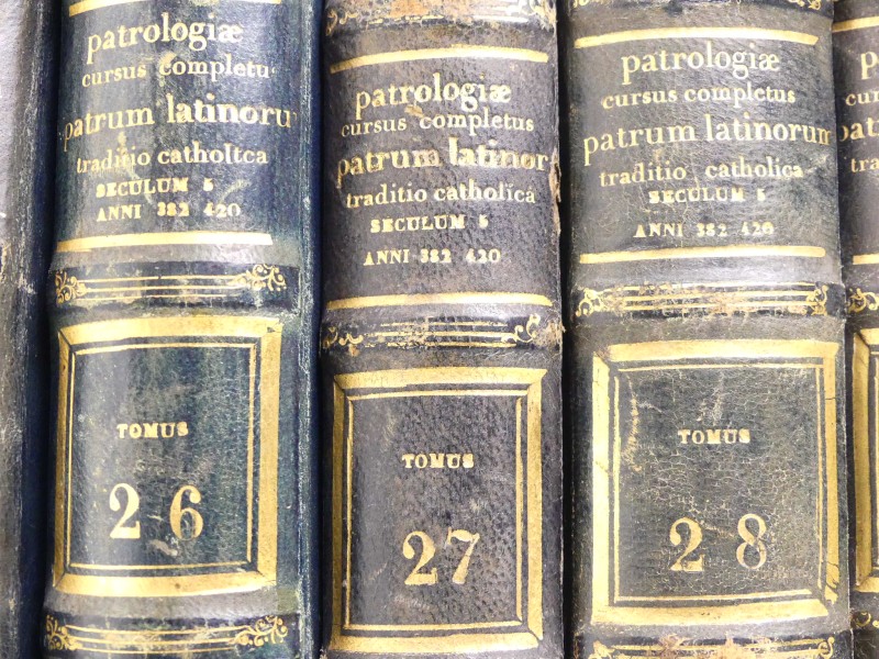 Antieke boeken: Migne, J.P. - Patrologiæ Cursus Completus - latijn