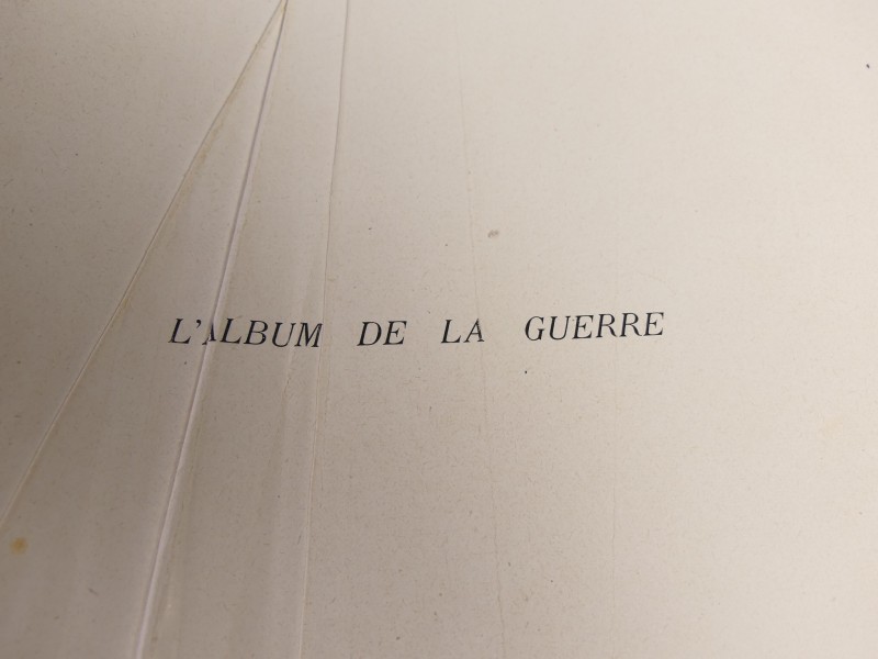 L’album de la Guerre 1914-1919 -  Uitgave 1927 - deel 1