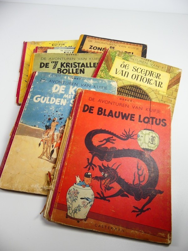 Kuifje - Oude Collectie Strips + Journalen