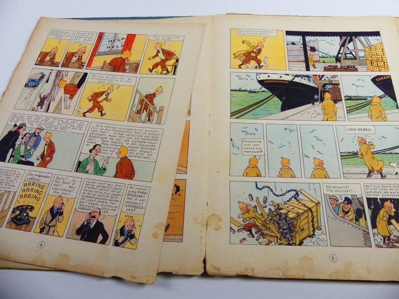 Kuifje - Oude Collectie Strips + Journalen