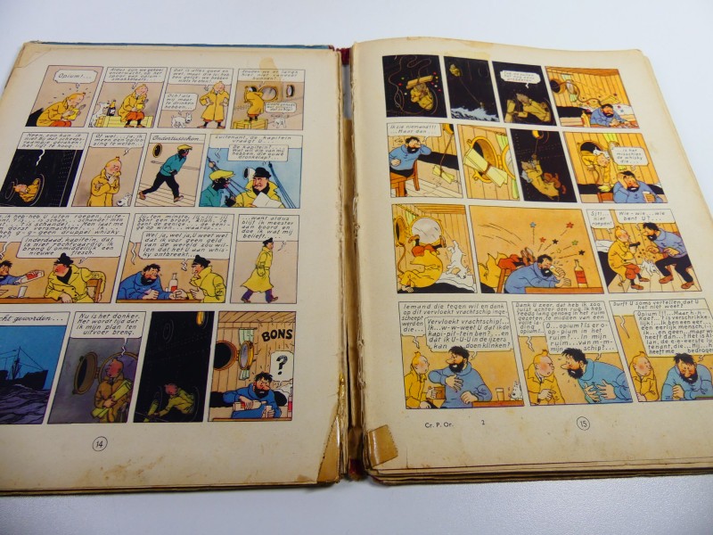 Kuifje - Oude Collectie Strips + Journalen