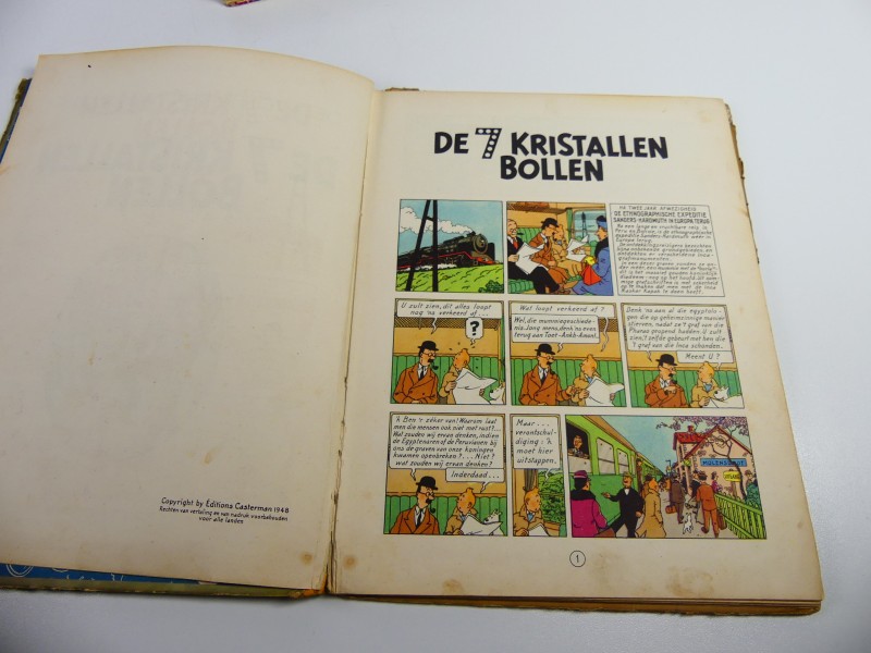 Kuifje - Oude Collectie Strips + Journalen