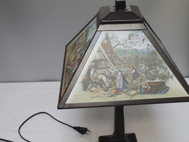 Staande schemerlamp "de 4 seizoenen" (Art. 1043)