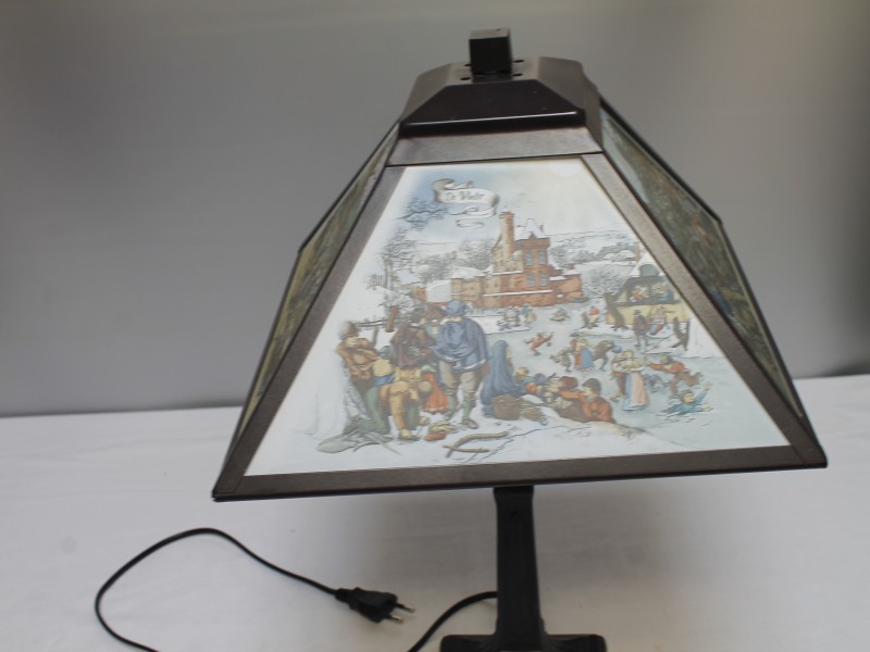 Staande schemerlamp "de 4 seizoenen" (Art. 1043)