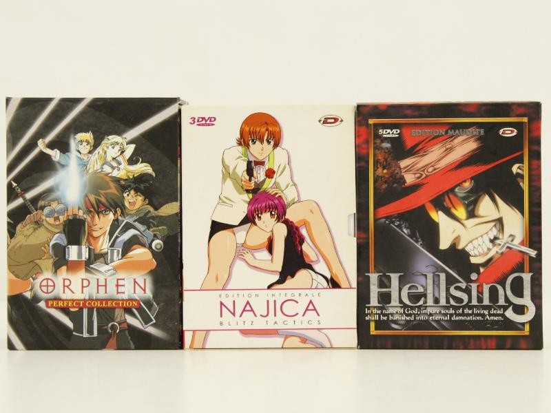 3 complete Anime series