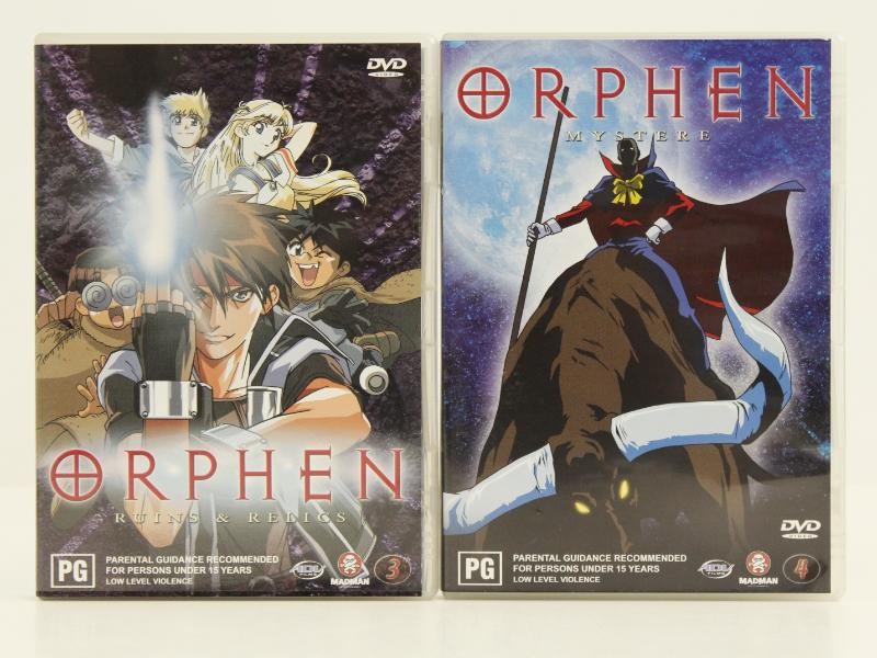 3 complete Anime series