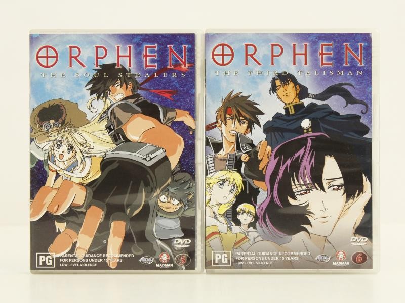 3 complete Anime series