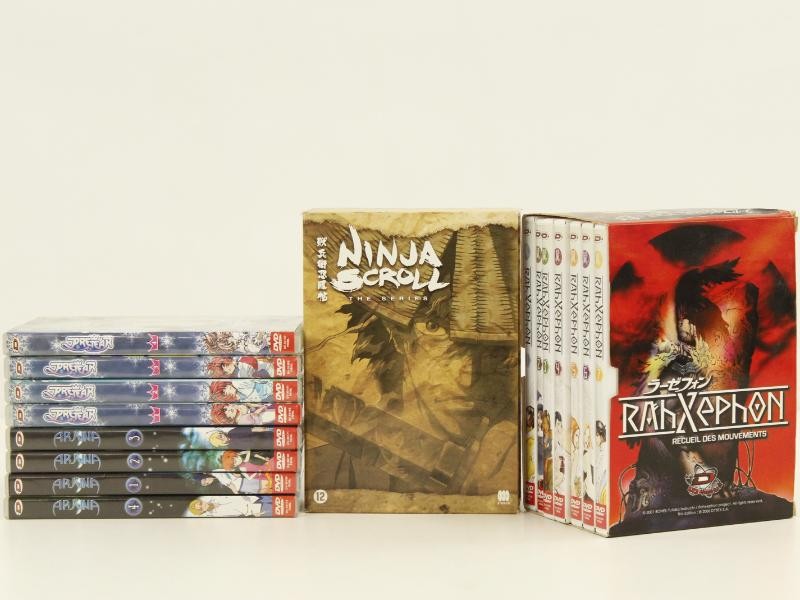 4 complete Anime series