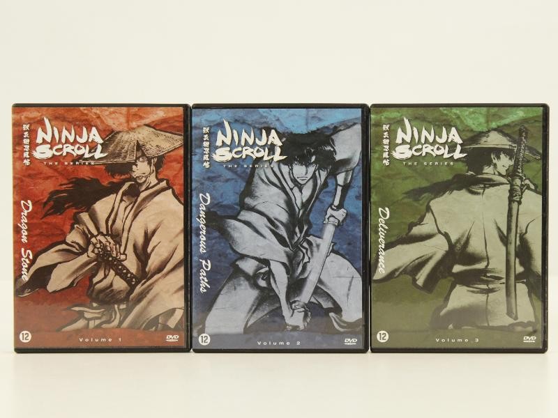 4 complete Anime series