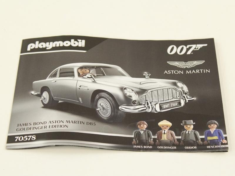 Playmobil James Bond Aston Martin DB5 - Goldfinger Edition