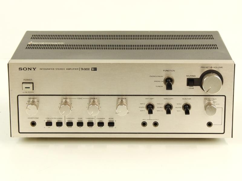 Sony TA-5650 - Integrated Stereo Amplifier