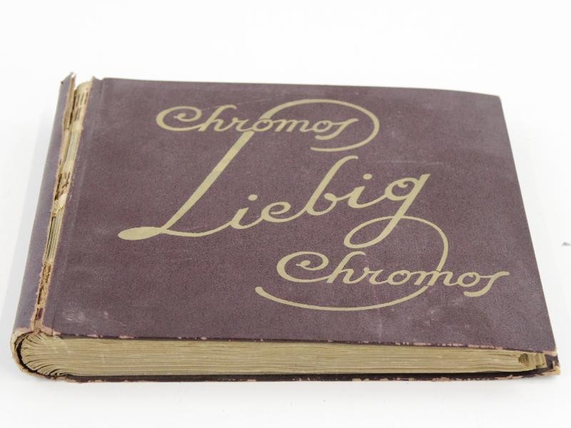 2 Liebig Chromos boeken (466 plaatjes)