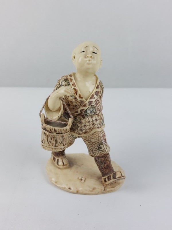 Vintage Japanse gesneden figuur