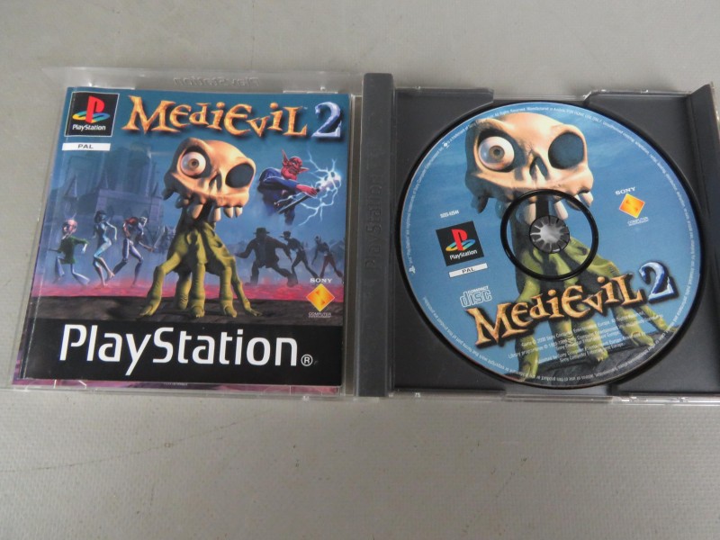 Playstation 1 MediEvil + MediEvil 2 + bonus demo cd