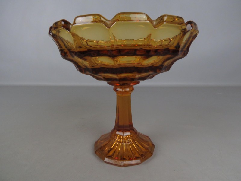 4 delig amberglas servies