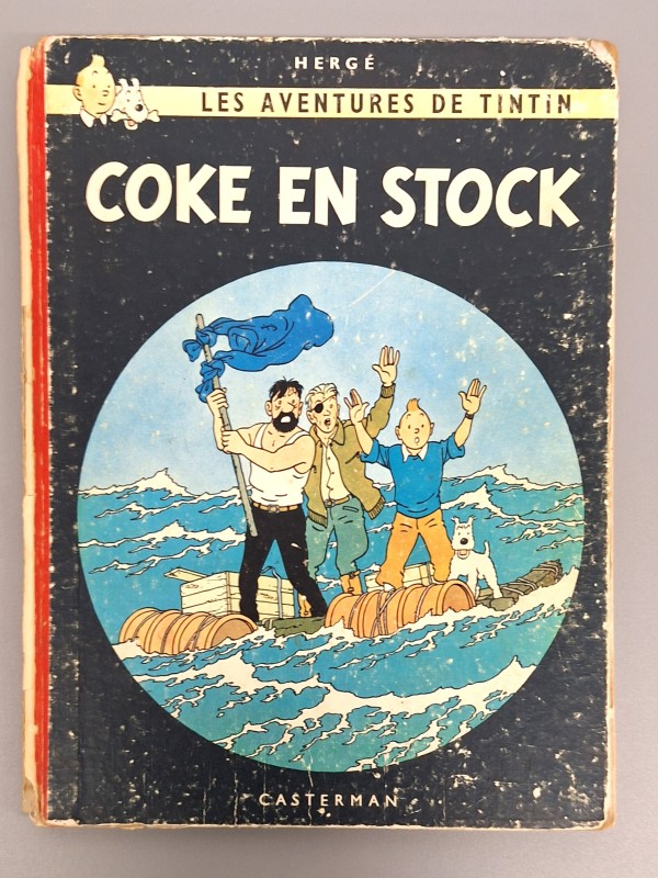 1ste druk Kuifje (Coke en stock)