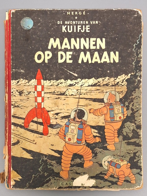 De avonturen van Kuifje: Mannen op de Maan – Hergé, 1e druk