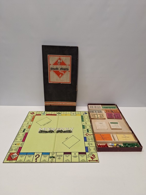 Vintage monopoly spel Nederland