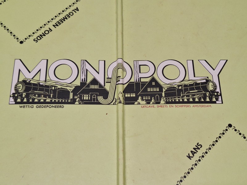 Vintage monopoly spel Nederland