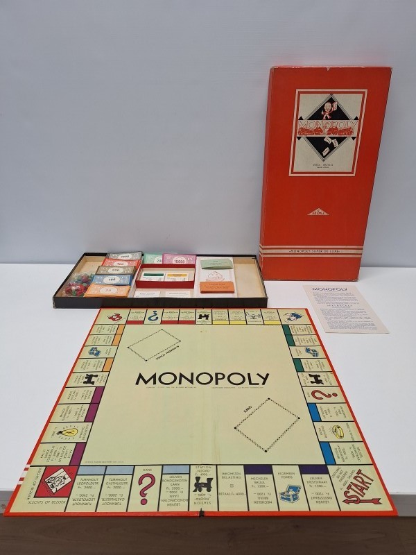 Vintage monopoly spel Brussel, Vlaamse uitgave