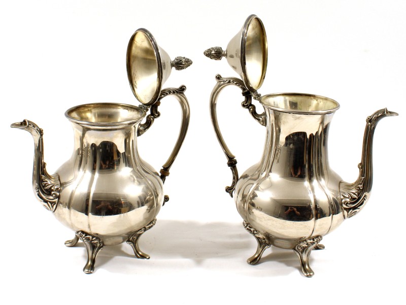 Sheridan Taunton Silversmiths Thee & Koffie set