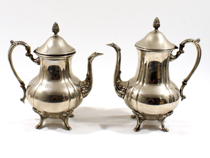 Sheridan Taunton Silversmiths Thee & Koffie set