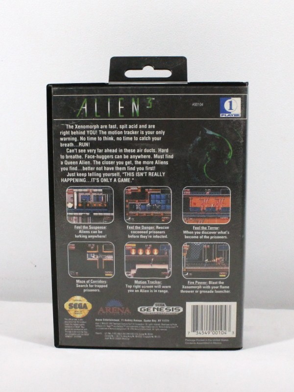 Sega Genesis - Alien 3