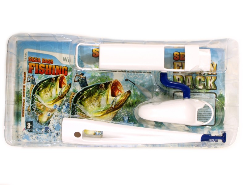 Wii Sega Bass Fishing met Vishengel