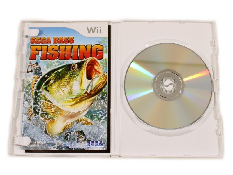 Wii Sega Bass Fishing met Vishengel