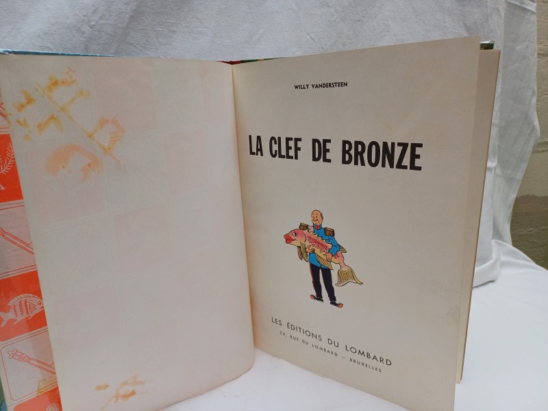 Strip 'La clef de bronze'