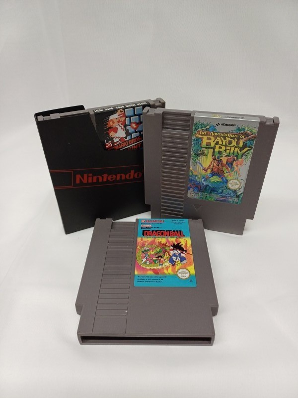 3 Nintendo NES games