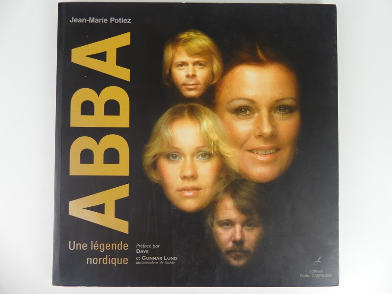 Lot ABBA Lp's + Boek