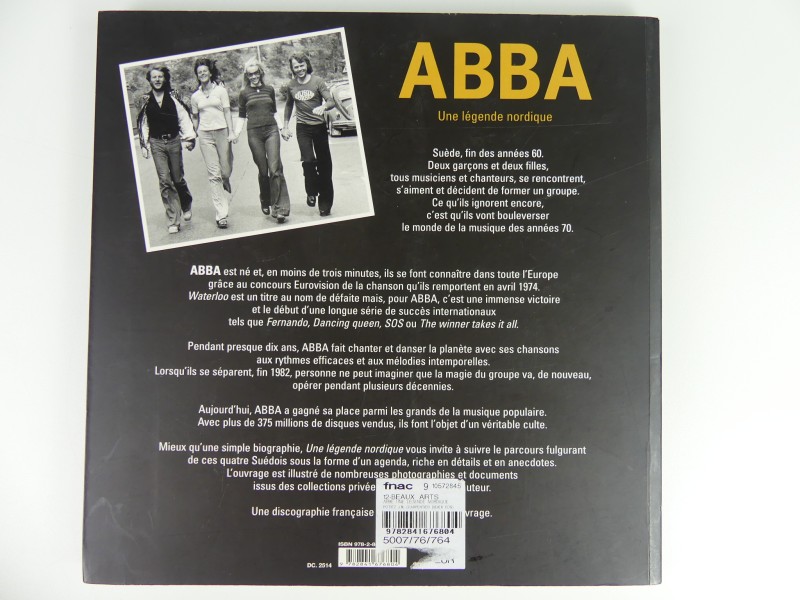 Lot ABBA Lp's + Boek