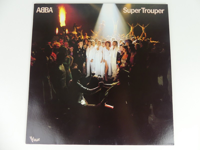 Lot ABBA Lp's + Boek