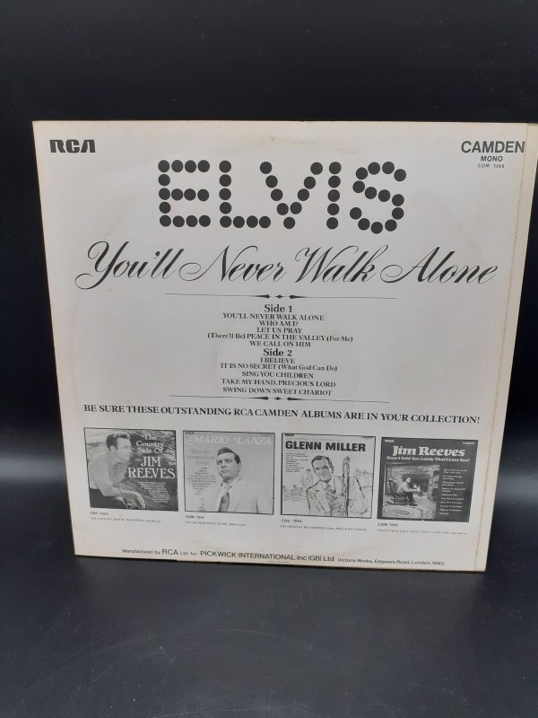 15 LP's Elvis Presley