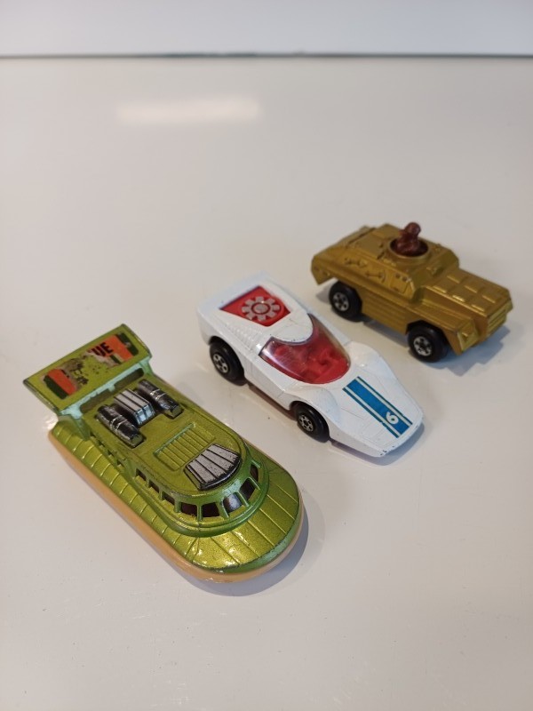 Set matchbox auto's & racebaan