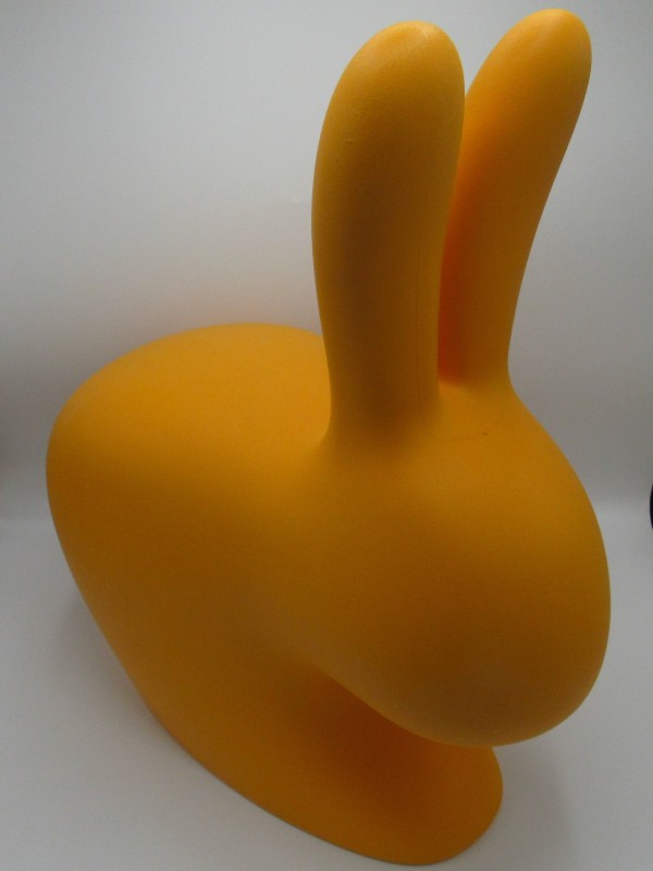 Oranje " Qeeboo Rabbit Chair "