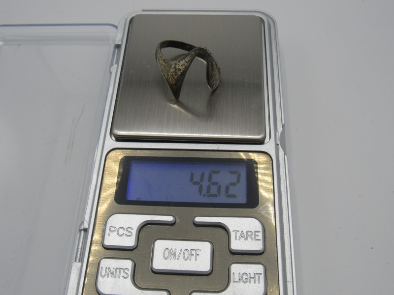 Ring "grote zigzag" - 925