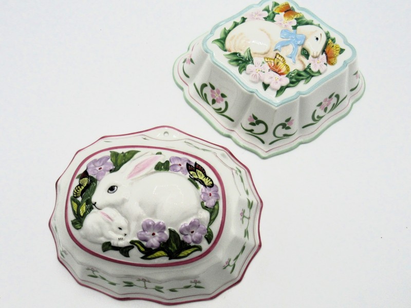 The Franklin Mint Puddingvormen (3 stuks )