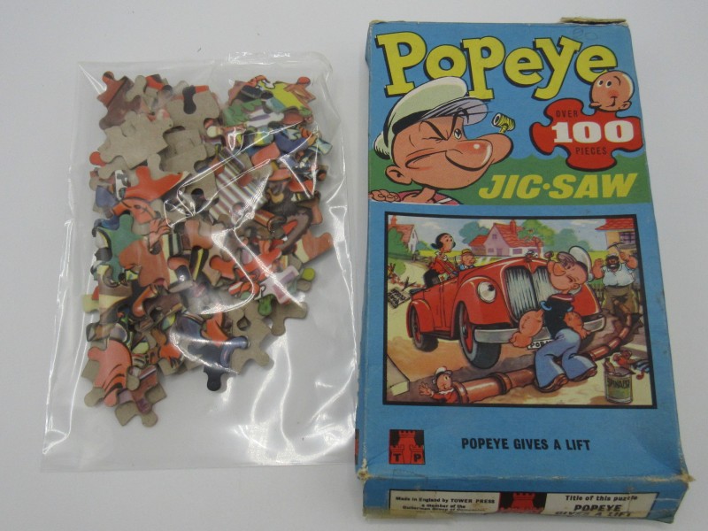 Vintage Popeye puzzels ( 2 stuks )